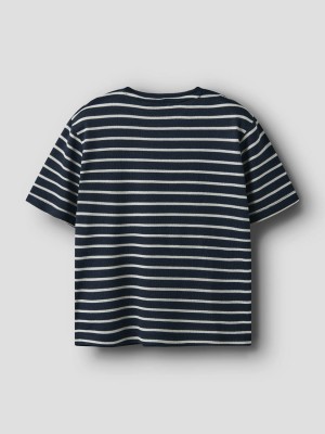 NAME IT KIDS NKFDALLA SS NREG TOP Summer Sand/NAVY BLAZER | Freewear NKFDALLA SS NREG TOP - www.freewear.nl - Freewear