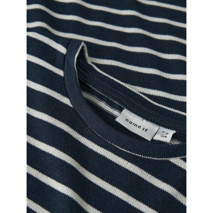 NAME IT KIDS NKFDALLA SS NREG TOP Summer Sand/NAVY BLAZER | Freewear NKFDALLA SS NREG TOP - www.freewear.nl - Freewear