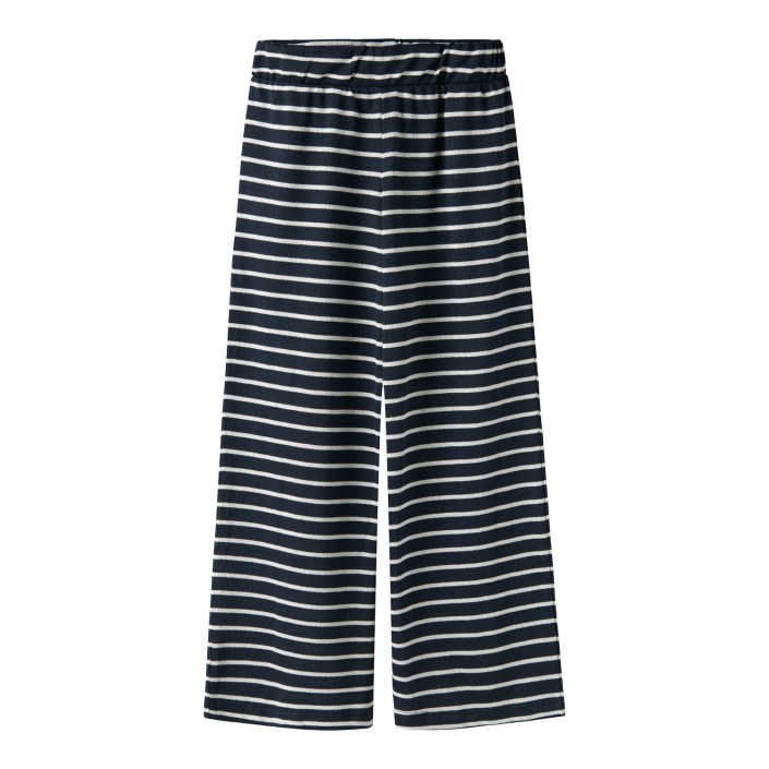 NAME IT KIDS NKFDALLA WIDE PANT Summer Sand/NAVY BLAZER | Freewear NKFDALLA WIDE PANT - www.freewear.nl - Freewear