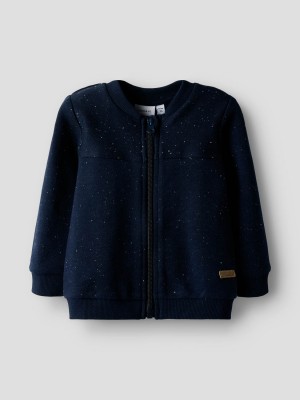 Name It NBMDONALDO SWEAT CARDIGAN Navy Blazer | Freewear NBMDONALDO SWEAT CARDIGAN - www.freewear.nl - Freewear