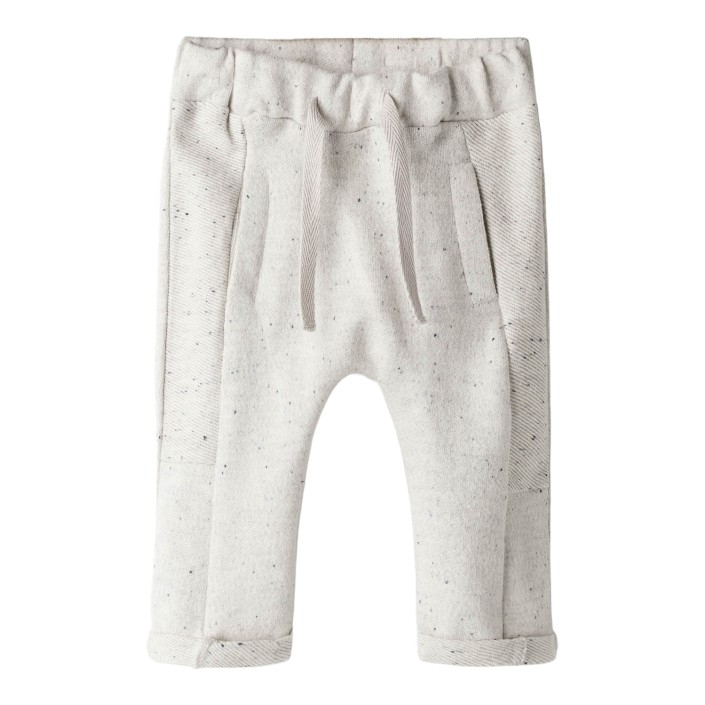 Name It NBMDONALDO SWEAT PANT UNB Peyote Melange | Freewear NBMDONALDO SWEAT PANT UNB - www.freewear.nl - Freewear