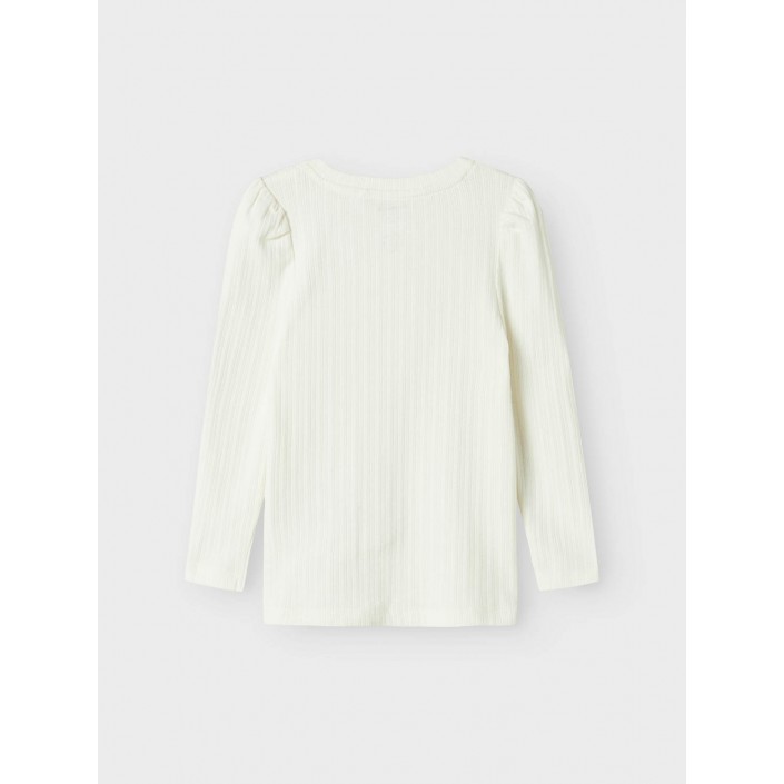 NAME IT MINI NMFDLOVE XSL LS TOP Cloud Dancer | Freewear NMFDLOVE XSL LS TOP - www.freewear.nl - Freewear