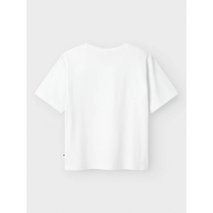 NAME IT KIDS NKMDENNIM SS NREG TOP Bright White | Freewear NKMDENNIM SS NREG TOP - www.freewear.nl - Freewear