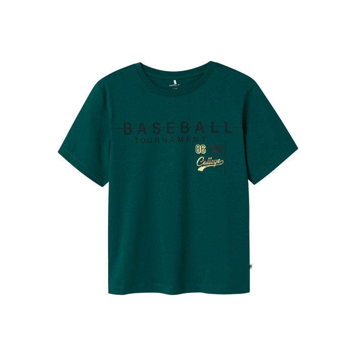 NAME IT KIDS NKMDENNIM SS NREG TOP Forest Biome | Freewear NKMDENNIM SS NREG TOP - www.freewear.nl - Freewear