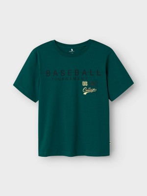 NAME IT KIDS NKMDENNIM SS NREG TOP Forest Biome | Freewear NKMDENNIM SS NREG TOP - www.freewear.nl - Freewear