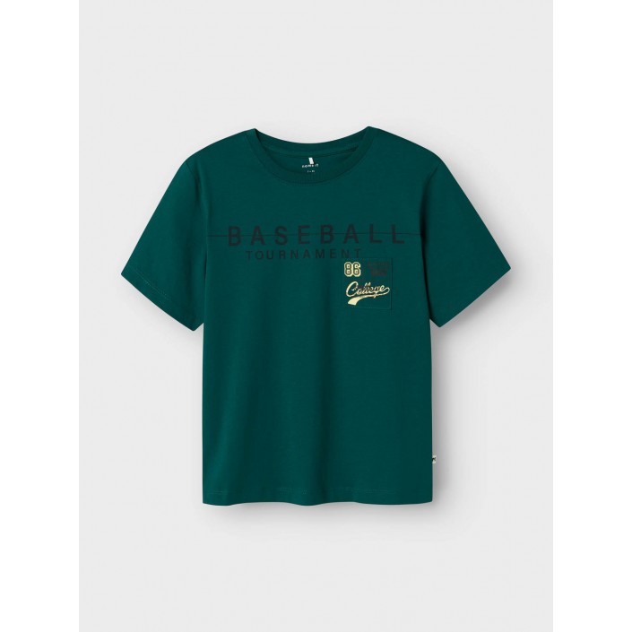 NAME IT KIDS NKMDENNIM SS NREG TOP Forest Biome | Freewear NKMDENNIM SS NREG TOP - www.freewear.nl - Freewear