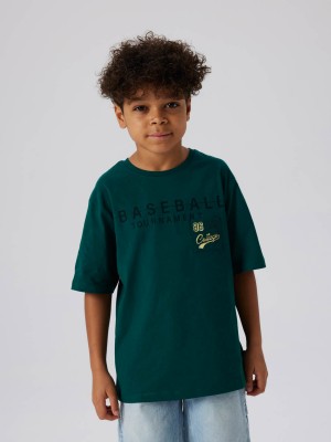NAME IT KIDS NKMDENNIM SS NREG TOP Forest Biome | Freewear NKMDENNIM SS NREG TOP - www.freewear.nl - Freewear