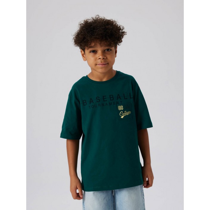 NAME IT KIDS NKMDENNIM SS NREG TOP Forest Biome | Freewear NKMDENNIM SS NREG TOP - www.freewear.nl - Freewear