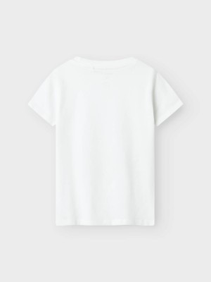 NAME IT MINI NMFFOJI SS TOP BOX Bright White | Freewear NMFFOJI SS TOP BOX - www.freewear.nl - Freewear