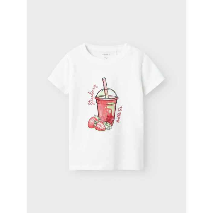 NAME IT MINI NMFFOJI SS TOP BOX Bright White | Freewear NMFFOJI SS TOP BOX - www.freewear.nl - Freewear
