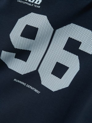 NAME IT MINI NMMDAKKI NREG SS TOP Navy Blazer | Freewear NMMDAKKI NREG SS TOP - www.freewear.nl - Freewear