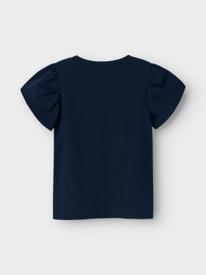 NAME IT MINI NMFFILLY SS TOP Navy Blazer | Freewear NMFFILLY SS TOP - www.freewear.nl - Freewear