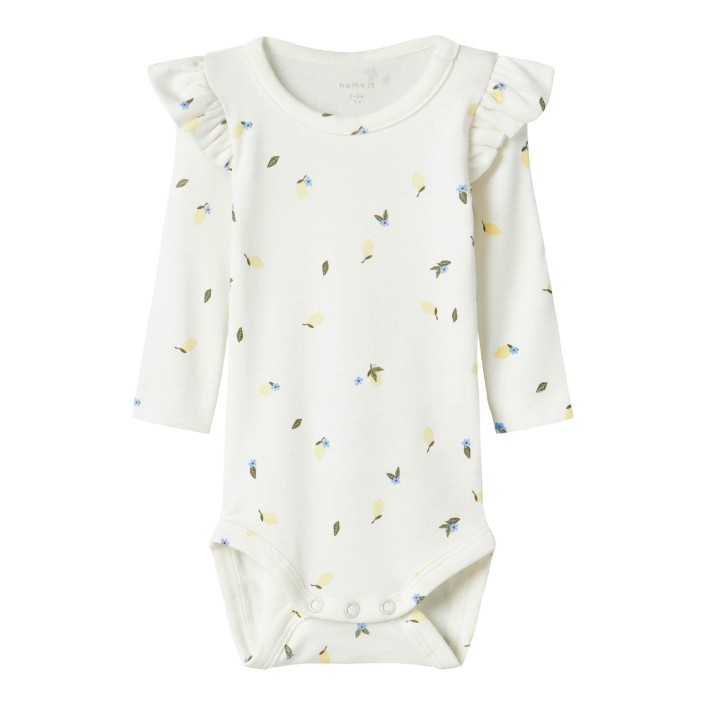 Name It NBFFILLY LS BODY BOX Cloud Dancer | Freewear NBFFILLY LS BODY BOX - www.freewear.nl - Freewear