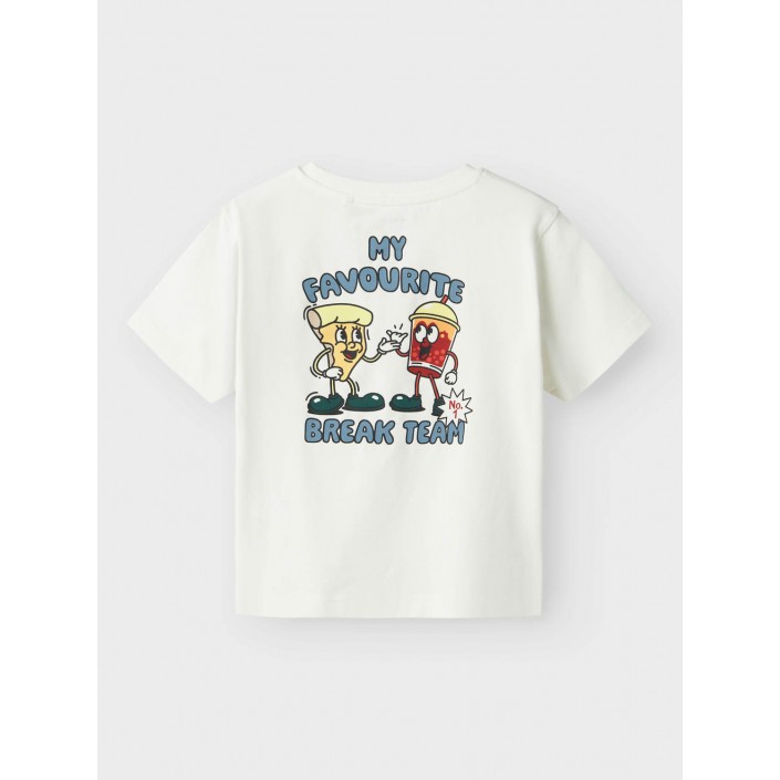 NAME IT MINI NMMDAVID NREG SS TOP BOX Cloud Dancer | Freewear NMMDAVID NREG SS TOP BOX - www.freewear.nl - Freewear