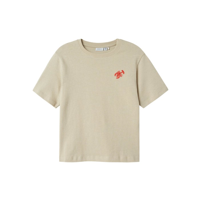 NAME IT KIDS NKMFAMT SS NREG HEAVY TOP Peyote | Freewear NKMFAMT SS NREG HEAVY TOP - www.freewear.nl - Freewear
