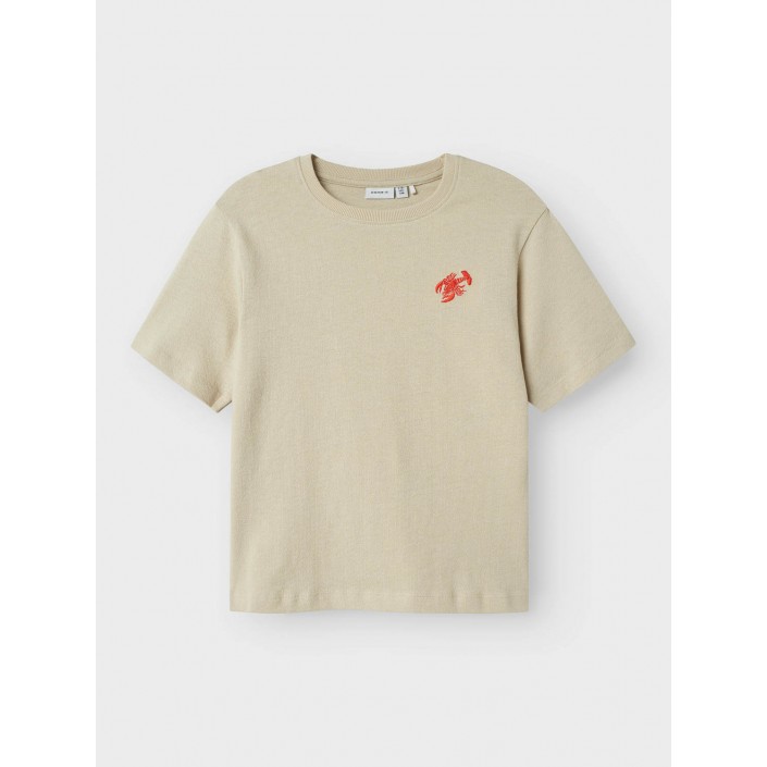 NAME IT KIDS NKMFAMT SS NREG HEAVY TOP Peyote | Freewear NKMFAMT SS NREG HEAVY TOP - www.freewear.nl - Freewear