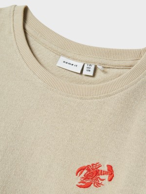 NAME IT KIDS NKMFAMT SS NREG HEAVY TOP Peyote | Freewear NKMFAMT SS NREG HEAVY TOP - www.freewear.nl - Freewear
