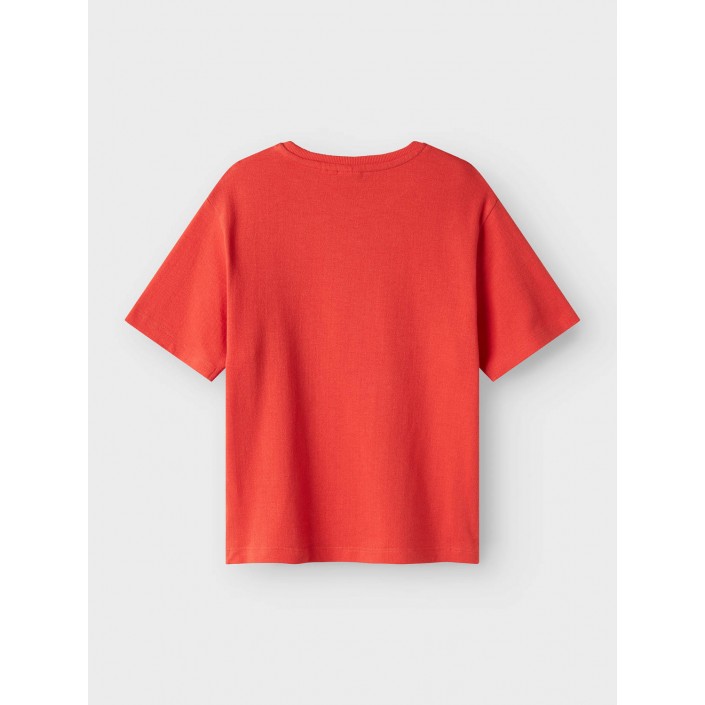 NAME IT KIDS NKMFAMT SS NREG HEAVY TOP Paprika | Freewear NKMFAMT SS NREG HEAVY TOP - www.freewear.nl - Freewear
