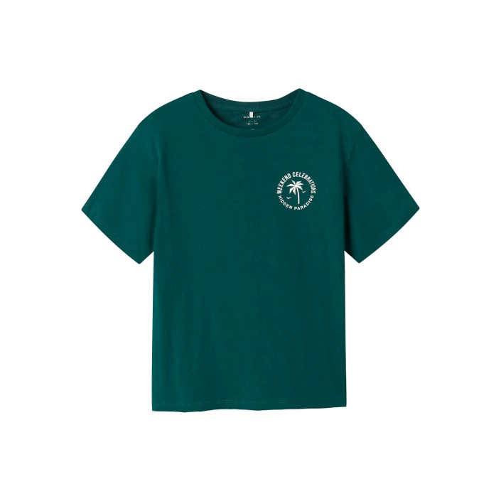 NAME IT KIDS NKMFEMMEL SS NREG TOP BOX Forest Biome | Freewear NKMFEMMEL SS NREG TOP BOX - www.freewear.nl - Freewear
