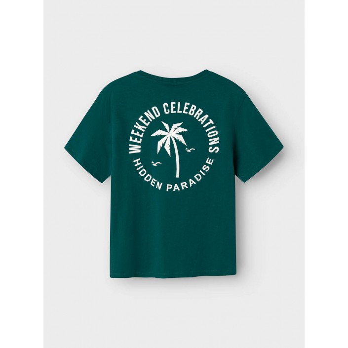 NAME IT KIDS NKMFEMMEL SS NREG TOP BOX Forest Biome | Freewear NKMFEMMEL SS NREG TOP BOX - www.freewear.nl - Freewear