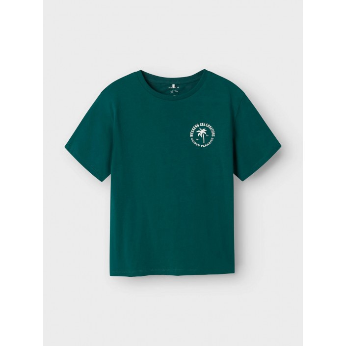 NAME IT KIDS NKMFEMMEL SS NREG TOP BOX Forest Biome | Freewear NKMFEMMEL SS NREG TOP BOX - www.freewear.nl - Freewear