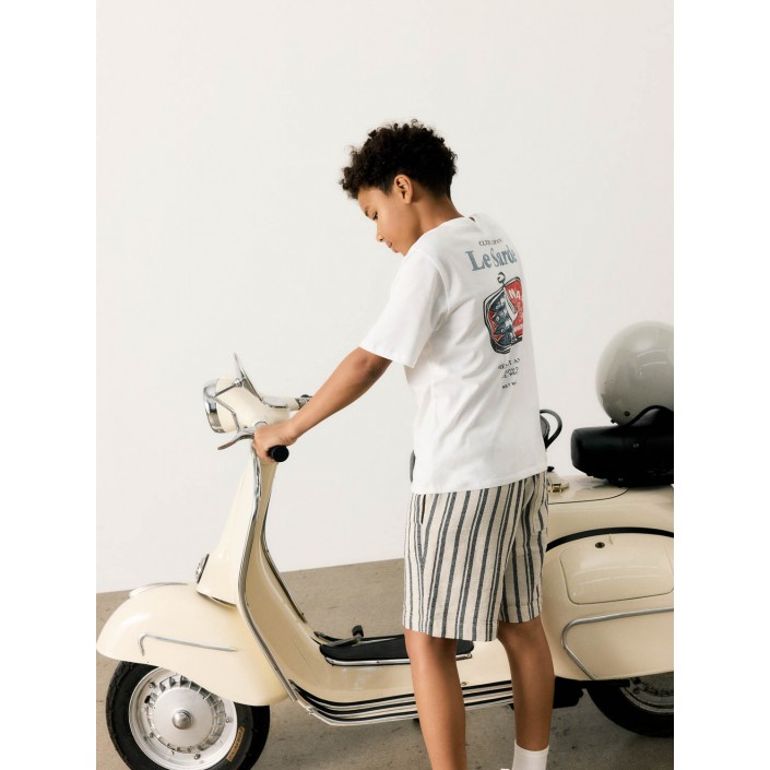 NAME IT KIDS NKMFOND SS NREG TOP BOX Bright White | Freewear NKMFOND SS NREG TOP BOX - www.freewear.nl - Freewear