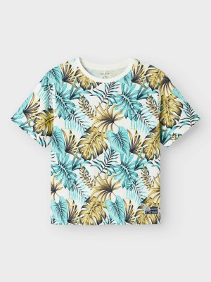 NAME IT KIDS NKMFANGO SS NREG TOP BOX Cloud Dancer | Freewear NKMFANGO SS NREG TOP BOX - www.freewear.nl - Freewear