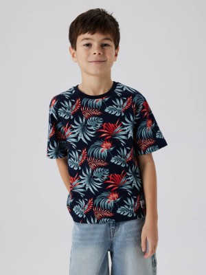 NAME IT KIDS NKMFANGO SS NREG TOP BOX Navy Blazer | Freewear NKMFANGO SS NREG TOP BOX - www.freewear.nl - Freewear