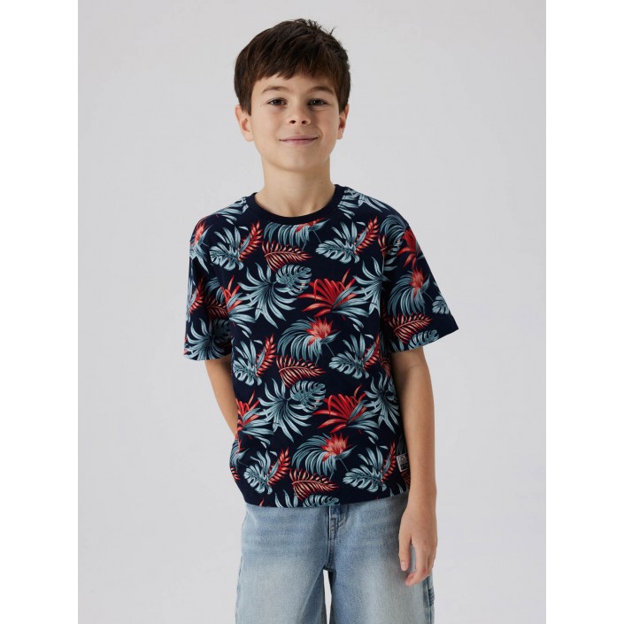 NAME IT KIDS NKMFANGO SS NREG TOP BOX Navy Blazer | Freewear NKMFANGO SS NREG TOP BOX - www.freewear.nl - Freewear