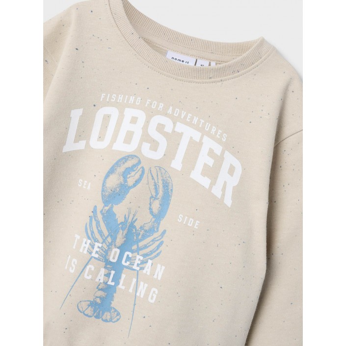 NAME IT MINI NMMFABIAN NREG SWEAT UNB BOX Peyote | Freewear NMMFABIAN NREG SWEAT UNB BOX - www.freewear.nl - Freewear