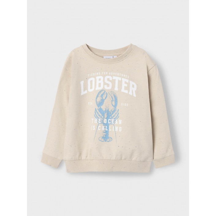 NAME IT MINI NMMFABIAN NREG SWEAT UNB BOX Peyote | Freewear NMMFABIAN NREG SWEAT UNB BOX - www.freewear.nl - Freewear