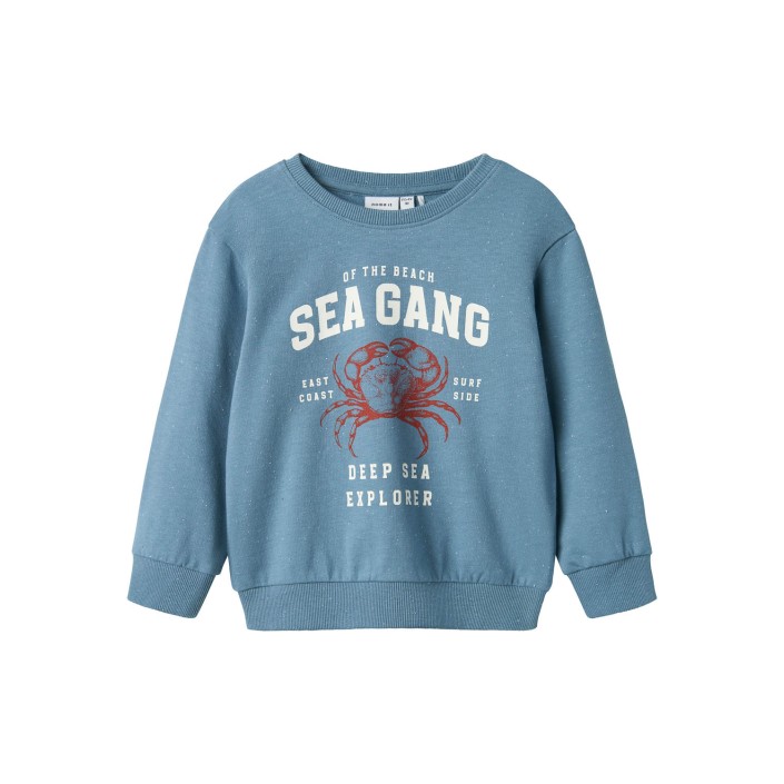 NAME IT MINI NMMFABIAN NREG SWEAT UNB BOX Spring Lake | Freewear NMMFABIAN NREG SWEAT UNB BOX - www.freewear.nl - Freewear
