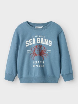 NAME IT MINI NMMFABIAN NREG SWEAT UNB BOX Spring Lake | Freewear NMMFABIAN NREG SWEAT UNB BOX - www.freewear.nl - Freewear