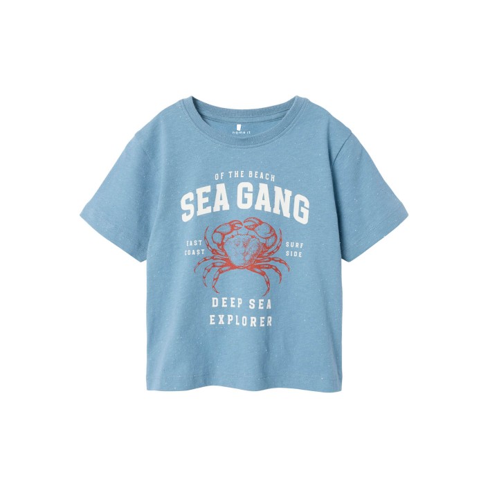 NAME IT MINI NMMFABI NREG SS TOP Spring Lake | Freewear NMMFABI NREG SS TOP - www.freewear.nl - Freewear