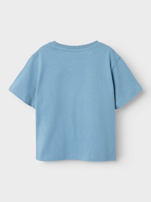 NAME IT MINI NMMFABI NREG SS TOP Spring Lake | Freewear NMMFABI NREG SS TOP - www.freewear.nl - Freewear