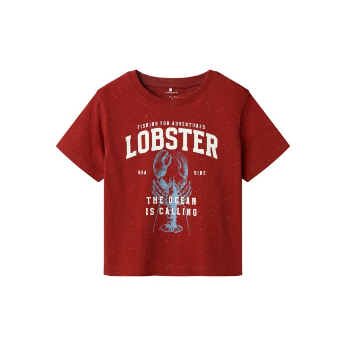NAME IT MINI NMMFABI NREG SS TOP Red Ochre | Freewear NMMFABI NREG SS TOP - www.freewear.nl - Freewear