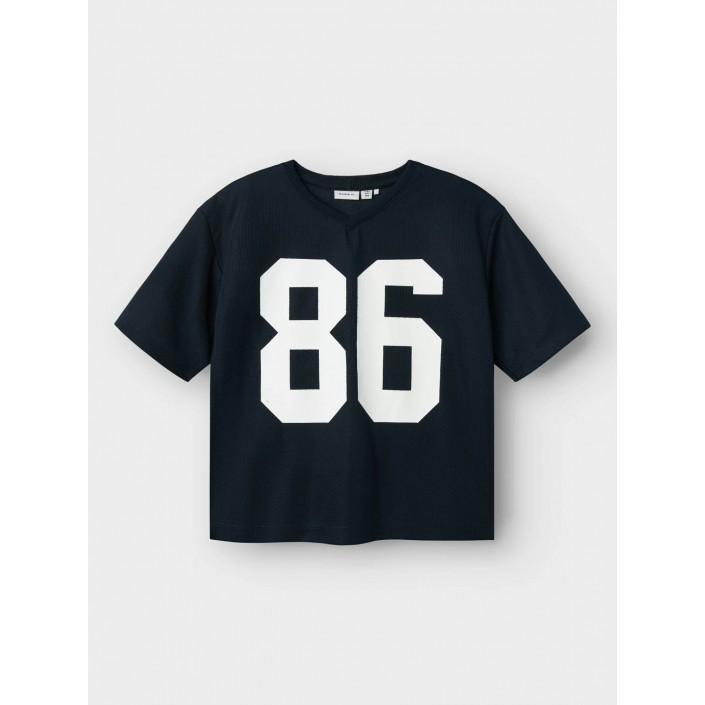 NAME IT KIDS NKMFERD SS RLX TOP Navy Blazer | Freewear NKMFERD SS RLX TOP - www.freewear.nl - Freewear