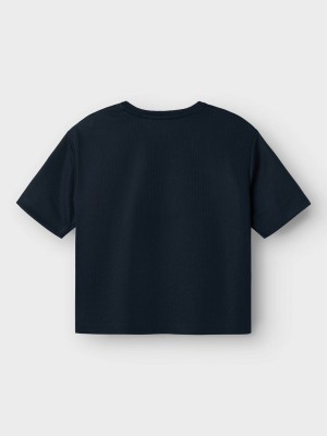 NAME IT KIDS NKMFERD SS RLX TOP Navy Blazer | Freewear NKMFERD SS RLX TOP - www.freewear.nl - Freewear