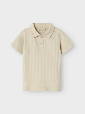 NAME IT MINI NMMFENE SS POLO Peyote | Freewear NMMFENE SS POLO - www.freewear.nl - Freewear
