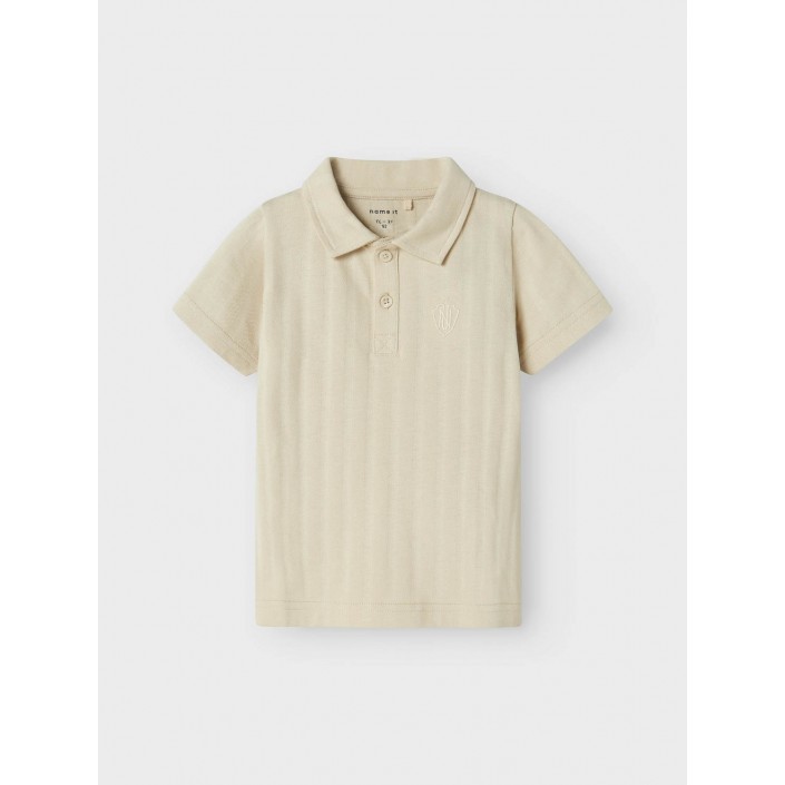 NAME IT MINI NMMFENE SS POLO Peyote | Freewear NMMFENE SS POLO - www.freewear.nl - Freewear