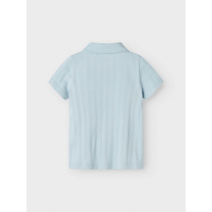 NAME IT MINI NMMFENE SS POLO Celestial Blue | Freewear NMMFENE SS POLO - www.freewear.nl - Freewear