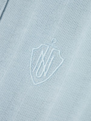 NAME IT MINI NMMFENE SS POLO Celestial Blue | Freewear NMMFENE SS POLO - www.freewear.nl - Freewear