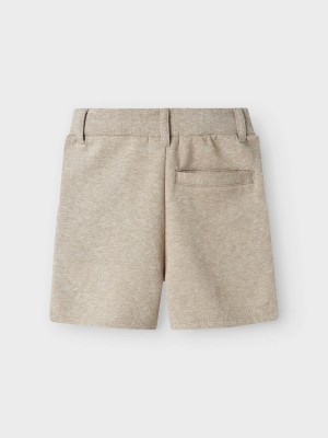 NAME IT MINI NMMFOLLOW SWEAT SHORTS UNB Pure Cashmere/MELANGE | Freewear NMMFOLLOW SWEAT SHORTS UNB - www.freewear.nl - Freewear