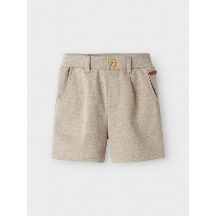 NAME IT MINI NMMFOLLOW SWEAT SHORTS UNB Pure Cashmere/MELANGE | Freewear NMMFOLLOW SWEAT SHORTS UNB - www.freewear.nl - Freewear