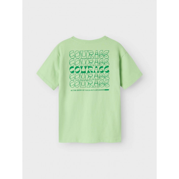 NAME IT KIDS NKFFADDA SS NREG LONG TOP Arcadian Green | Freewear NKFFADDA SS NREG LONG TOP - www.freewear.nl - Freewear