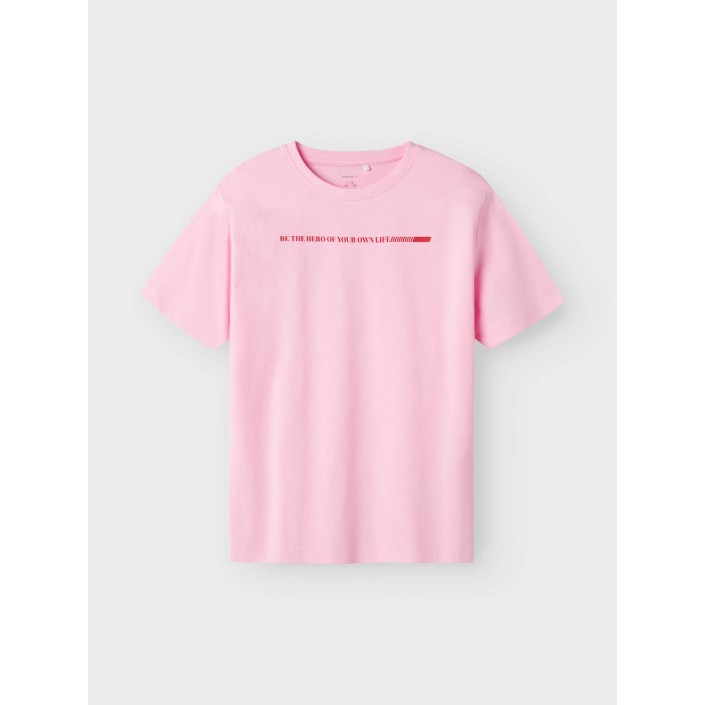 NAME IT KIDS NKFFADDA SS NREG LONG TOP Pink Frosting | Freewear NKFFADDA SS NREG LONG TOP - www.freewear.nl - Freewear