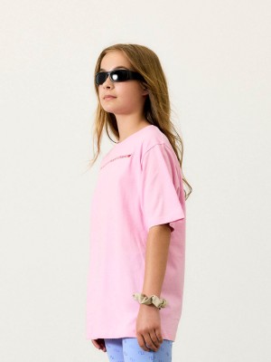 NAME IT KIDS NKFFADDA SS NREG LONG TOP Pink Frosting | Freewear NKFFADDA SS NREG LONG TOP - www.freewear.nl - Freewear