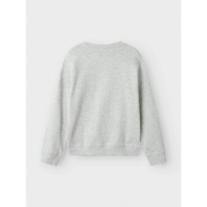 NAME IT KIDS NKMDEMMO LS NREG SWEAT UNB Light Grey Melange | Freewear NKMDEMMO LS NREG SWEAT UNB - www.freewear.nl - Freewear