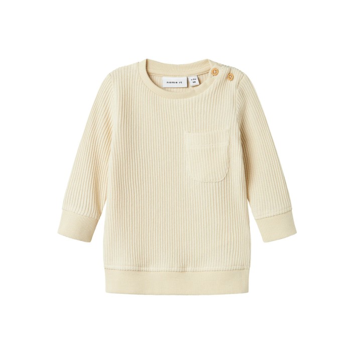 Name It NBNOSUNNY O-NECK Summer Sand | Freewear NBNOSUNNY O-NECK - www.freewear.nl - Freewear