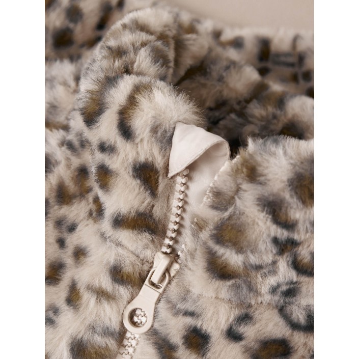 NAME IT MINI NMFMILA JACKET PB Oxford Tan/LEO | Freewear NMFMILA JACKET PB - www.freewear.nl - Freewear